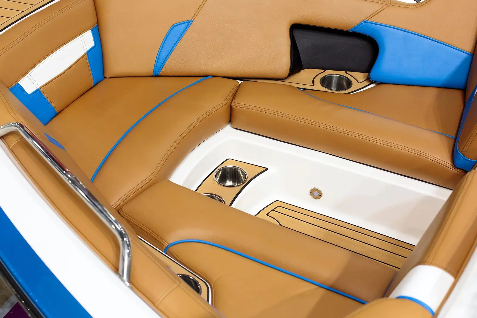 Boat interior after cleaning in Carrollton, GA