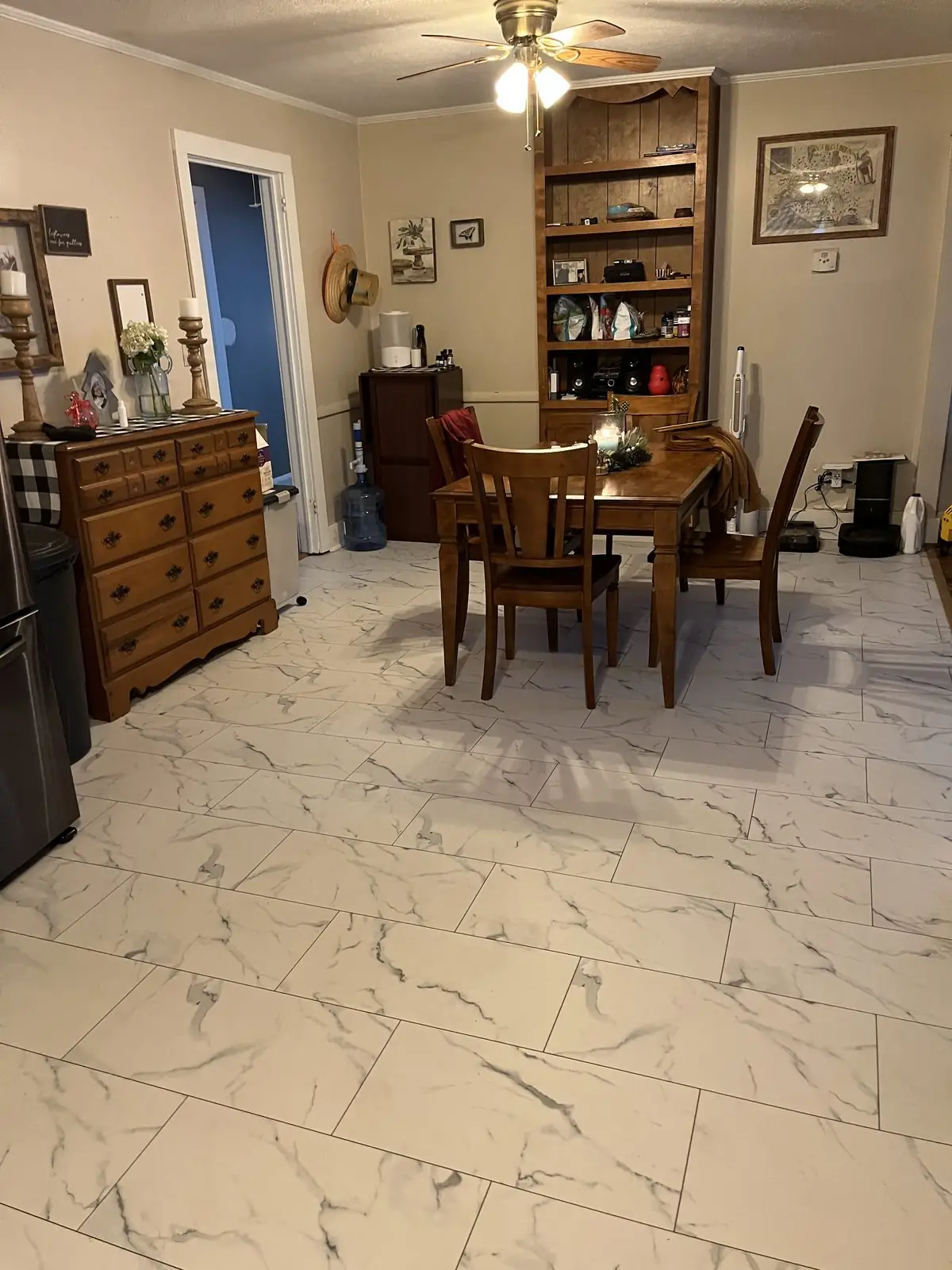 Clean floors after a whole-home visit