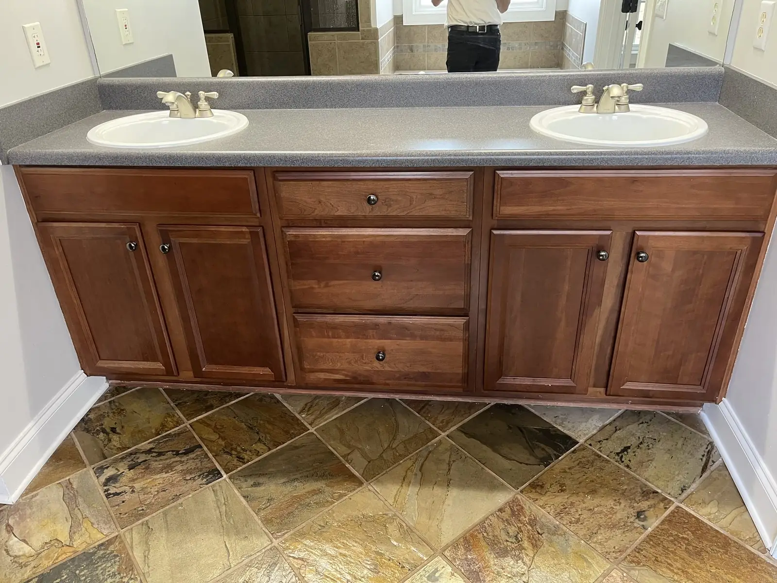Bathroom cleaned by Pure Heart Cleaning Solutions