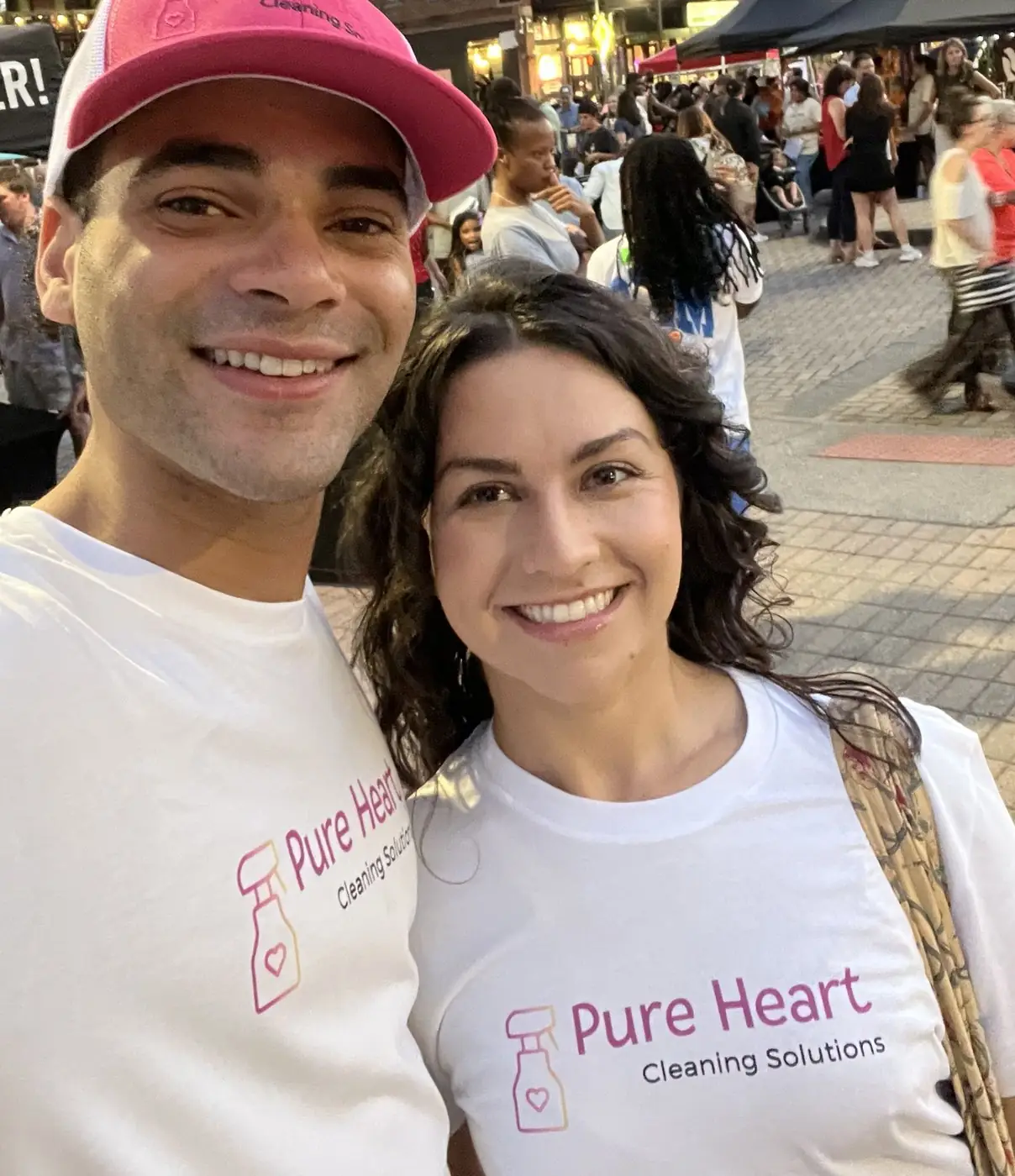 Perry and Anna of Pure Heart Cleaning Solutions in Carrollton, GA
