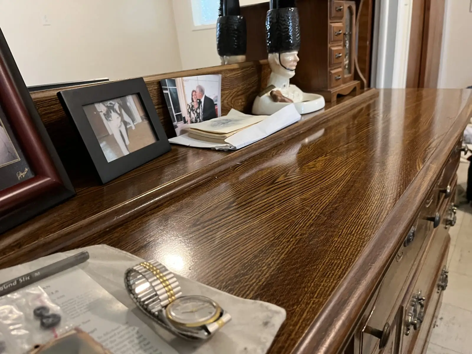Bedroom dresser cleaned by Pure Heart Cleaning Solutions in Haralson County