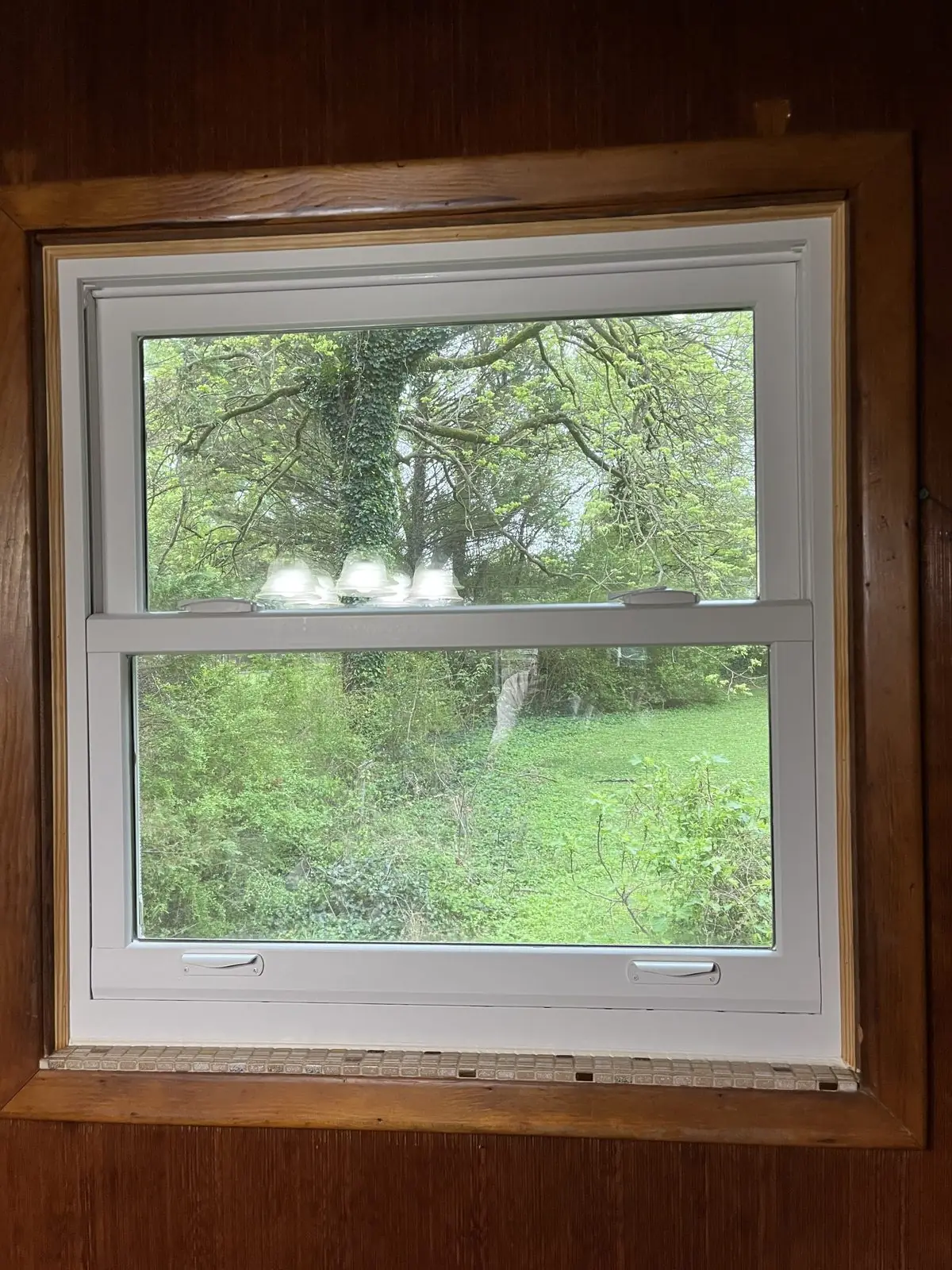 Streak-free window after cleaning